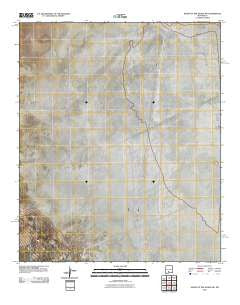 Heart of the Sands NW New Mexico Historical topographic map, 1:24000 scale, 7.5 X 7.5 Minute, Year 2010