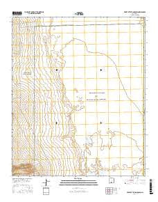 Heart of the Sands SW New Mexico Current topographic map, 1:24000 scale, 7.5 X 7.5 Minute, Year 2017