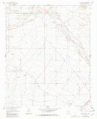 Hickman Ranch New Mexico Historical topographic map, 1:24000 scale, 7.5 X 7.5 Minute, Year 1961