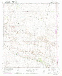 Hobbs SW New Mexico Historical topographic map, 1:24000 scale, 7.5 X 7.5 Minute, Year 1969