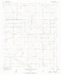 Hope SE New Mexico Historical topographic map, 1:24000 scale, 7.5 X 7.5 Minute, Year 1956