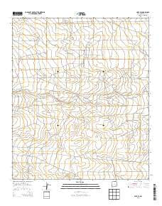 Hope SE New Mexico Historical topographic map, 1:24000 scale, 7.5 X 7.5 Minute, Year 2013