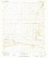 Hubbell Spring New Mexico Historical topographic map, 1:24000 scale, 7.5 X 7.5 Minute, Year 1952