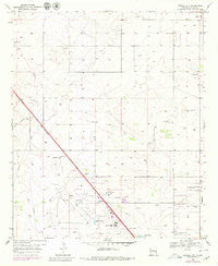 Humble City New Mexico Historical topographic map, 1:24000 scale, 7.5 X 7.5 Minute, Year 1969