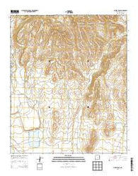 Hurley East New Mexico Historical topographic map, 1:24000 scale, 7.5 X 7.5 Minute, Year 2013