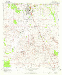 Jal New Mexico Historical topographic map, 1:24000 scale, 7.5 X 7.5 Minute, Year 1969