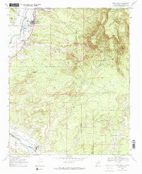 Jemez Pueblo New Mexico Historical topographic map, 1:24000 scale, 7.5 X 7.5 Minute, Year 1969