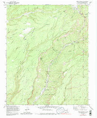 Jemez Springs New Mexico Historical topographic map, 1:24000 scale, 7.5 X 7.5 Minute, Year 1970