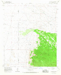 Kellog Well New Mexico Historical topographic map, 1:24000 scale, 7.5 X 7.5 Minute, Year 1965