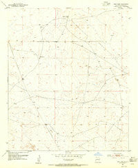 King Camp New Mexico Historical topographic map, 1:24000 scale, 7.5 X 7.5 Minute, Year 1951