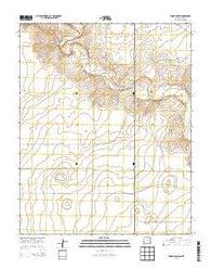 Koger Ranch New Mexico Historical topographic map, 1:24000 scale, 7.5 X 7.5 Minute, Year 2013