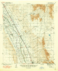 La Mesa New Mexico Historical topographic map, 1:62500 scale, 15 X 15 Minute, Year 1943