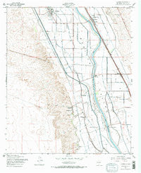 La Mesa New Mexico Historical topographic map, 1:24000 scale, 7.5 X 7.5 Minute, Year 1955