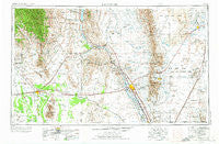 Las Cruces New Mexico Historical topographic map, 1:250000 scale, 1 X 2 Degree, Year 1955