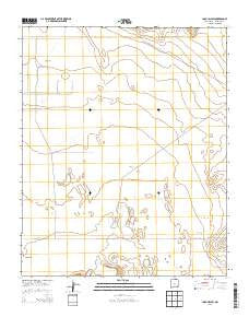 Lobo Hill SW New Mexico Historical topographic map, 1:24000 scale, 7.5 X 7.5 Minute, Year 2013