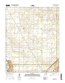 Logan North New Mexico Current topographic map, 1:24000 scale, 7.5 X 7.5 Minute, Year 2017