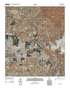 Loving New Mexico Historical topographic map, 1:24000 scale, 7.5 X 7.5 Minute, Year 2010