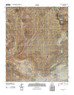 Lumley Lake New Mexico Historical topographic map, 1:24000 scale, 7.5 X 7.5 Minute, Year 2010