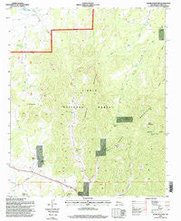 Madre Mountain New Mexico Historical topographic map, 1:24000 scale, 7.5 X 7.5 Minute, Year 1995