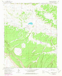 Mariano Lake New Mexico Historical topographic map, 1:24000 scale, 7.5 X 7.5 Minute, Year 1963