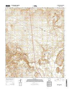 Marley Draw New Mexico Historical topographic map, 1:24000 scale, 7.5 X 7.5 Minute, Year 2013