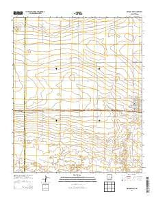 Melrose West New Mexico Historical topographic map, 1:24000 scale, 7.5 X 7.5 Minute, Year 2013