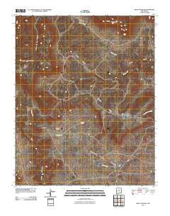 Mesa Chupinas New Mexico Historical topographic map, 1:24000 scale, 7.5 X 7.5 Minute, Year 2010