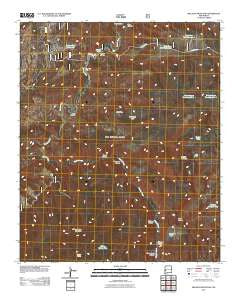 Milligan Mountain New Mexico Historical topographic map, 1:24000 scale, 7.5 X 7.5 Minute, Year 2011