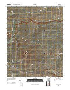 Mount Dora New Mexico Historical topographic map, 1:24000 scale, 7.5 X 7.5 Minute, Year 2010