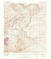 Nash Draw New Mexico Historical topographic map, 1:62500 scale, 15 X 15 Minute, Year 1939