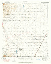 Newman New Mexico Historical topographic map, 1:62500 scale, 15 X 15 Minute, Year 1940