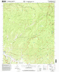 North Star Mesa New Mexico Historical topographic map, 1:24000 scale, 7.5 X 7.5 Minute, Year 1999