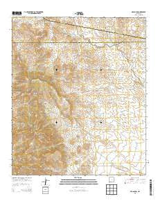 OK Canyon New Mexico Historical topographic map, 1:24000 scale, 7.5 X 7.5 Minute, Year 2013