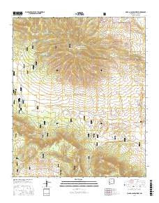 O Bar O Canyon West New Mexico Current topographic map, 1:24000 scale, 7.5 X 7.5 Minute, Year 2017