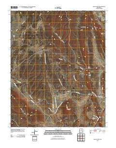 Ojitos Frios New Mexico Historical topographic map, 1:24000 scale, 7.5 X 7.5 Minute, Year 2010