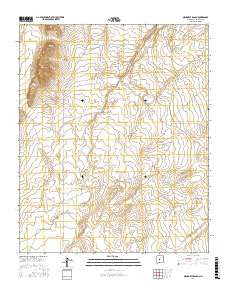 Orndorff Ranch New Mexico Current topographic map, 1:24000 scale, 7.5 X 7.5 Minute, Year 2017