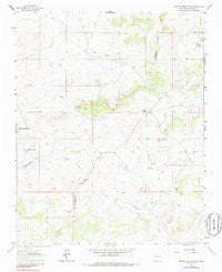 Orphan Annie Rock New Mexico Historical topographic map, 1:24000 scale, 7.5 X 7.5 Minute, Year 1963
