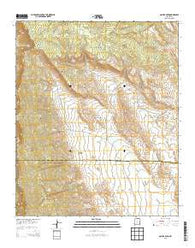 Oscura Peak New Mexico Historical topographic map, 1:24000 scale, 7.5 X 7.5 Minute, Year 2013