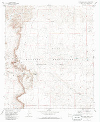 Otero Mesa South New Mexico Historical topographic map, 1:24000 scale, 7.5 X 7.5 Minute, Year 1979