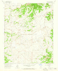 Otero Store New Mexico Historical topographic map, 1:24000 scale, 7.5 X 7.5 Minute, Year 1963