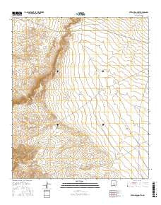 Otero Mesa North New Mexico Current topographic map, 1:24000 scale, 7.5 X 7.5 Minute, Year 2017
