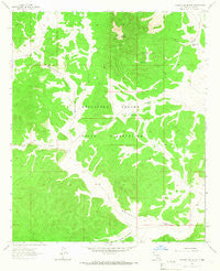 Pajarita Mountain New Mexico Historical topographic map, 1:24000 scale, 7.5 X 7.5 Minute, Year 1963