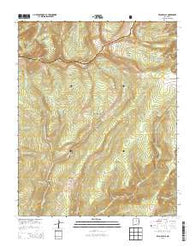 Pecos Falls New Mexico Historical topographic map, 1:24000 scale, 7.5 X 7.5 Minute, Year 2013