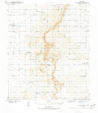 Pendejo Wash New Mexico Historical topographic map, 1:62500 scale, 15 X 15 Minute, Year 1943
