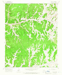 Pine Lake New Mexico Historical topographic map, 1:24000 scale, 7.5 X 7.5 Minute, Year 1963