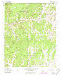 Pine Lake New Mexico Historical topographic map, 1:24000 scale, 7.5 X 7.5 Minute, Year 1963