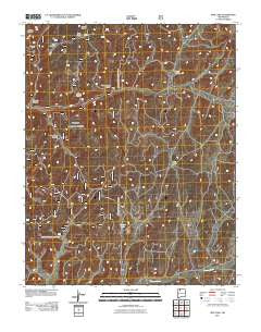 Pine Lake New Mexico Historical topographic map, 1:24000 scale, 7.5 X 7.5 Minute, Year 2011