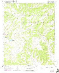 Pinehaven New Mexico Historical topographic map, 1:24000 scale, 7.5 X 7.5 Minute, Year 1963