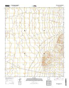 Pipeline Canyon New Mexico Historical topographic map, 1:24000 scale, 7.5 X 7.5 Minute, Year 2013