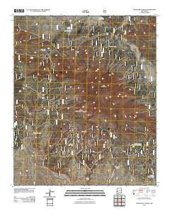 Pitchfork Canyon New Mexico Historical topographic map, 1:24000 scale, 7.5 X 7.5 Minute, Year 2011